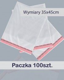 Torebki foliowe z taśmą zamykającą (w paczce 100 szt.)  >> Bluzy, polary