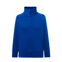 BLUZA JHK KID FULL ZIP SWEATSHIRT - ROYAL BLUE