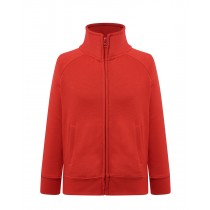 BLUZA JHK KID FULL ZIP SWEATSHIRT - RED