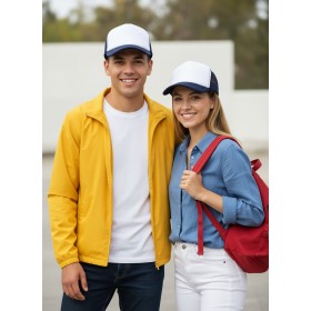 Czapka pięciopanelowa TRUCKER poliester 100%  CZA610