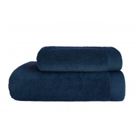 Ręcznik frotte model MISTY RE01  - GRANATOWY
