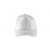 Czapka pięciopanelowa  CZA001  - kolor WHITE