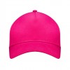 Czapka sześciopanelowa  CZA006 - FUCSIA