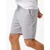 Spodenki dresowe French Terry – COSMO BS402 - GREY HEATHER