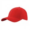 Czapka sześciopanelowa  CZA003  - kolor RED
