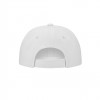 Czapka sześciopanelowa  CZA003  - kolor WHITE