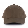 Czapka sześciopanelowa  SANDWICH CZA006 - KHAKI / BLACK