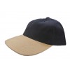 Czapka sześciopanelowa  SANDWICH CZA006 - NAVY / SAND 