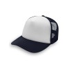 Czapka pięciopanelowa TRUCKER poliester 100%  CZA610 - NAVY / WHITE