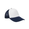 Czapka pięciopanelowa TRUCKER poliester 100%  CZA610 - NAVY / WHITE