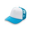 Czapka pięciopanelowa TRUCKER poliester 100%  CZA610 - TURQUOISE / WHITE