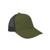 Czapka pięciopanelowa TRUCKER bawełna  CZA611 - KHAKI / BLACK