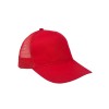 Czapka pięciopanelowa TRUCKER bawełna  CZA611 - RED