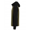 Polar dwukolorowy NEOPLUS FLDUO - KHAKI / BLACK