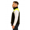 Kamizelka polarowa ostrzegawcza NEOPLUS FLHV400VEST - BLACK  / GOLD FLUOR