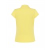 Polo damskie POPL 200 LIGHT YELLOW