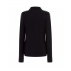 Polo damskie z długim rękawem JHK POPL 200 LS  BLACK  