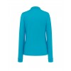Polo damskie z długim rękawem JHK POPL 200 LS  TURQUOISE