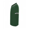 Polo męskie JHK PORA 210 CONTRAST BOTTLE GREEN / WHITE