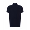 Polo męskie JHK PORA 210 CONTRAST NAVY/WHITE