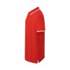 Polo męskie JHK PORA 210 CONTRAST RED/WHITE