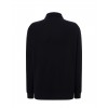 Polo męskie z długim rękawem JHK PORA 210 LS  BLACK  