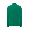 Polo męskie z długim rękawem JHK PORA 210 LS  KELLY GREEN