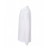 Polo męskie z długim rękawem JHK PORA 210 LS  WHITE