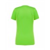 T-shirt  JHK, damski sportowy - SPORT T-SHIRT LADY -  LIME FLUOR