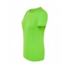T-shirt  JHK, damski sportowy - SPORT T-SHIRT LADY -  LIME FLUOR