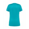 T-shirt  JHK, damski sportowy - SPORT T-SHIRT LADY -  TURQUOISE