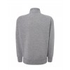 FULL ZIP SWEATSHIRT  GREY MELANGE