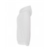 Bluza damska z kapturem, zapinana SWUL HOOD - WHITE