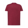 T-shirt JHK  TSRA 150 - BURGUNDY HEATHER