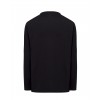 T-Shirt męski z długim rękawem  TSRA150LS  - BLACK