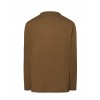 T-Shirt męski z długim rękawem  TSRA150LS  - KHAKI