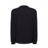 T-Shirt męski z długim rękawem  TSRA170LS  - BLACK