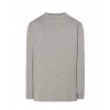 T-Shirt męski z długim rękawem  TSRA170LS  - GREY MELANGE