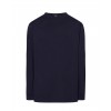 T-Shirt męski z długim rękawem  TSRA170LS  - NAVY