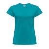 T-shirt damski JHK TSRLCMF - TURQUOISE