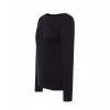 T-SHIRT DAMSKI z długim rękawem JHK TSRLCMF LS BLACK