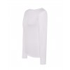 T-SHIRT DAMSKI z długim rękawem JHK TSRLCMF LS WHITE