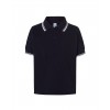 Polo JHK PKID 210 CONTRAST NAVY/WHITE