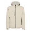 SOFTSHELL WINDSTORM HOODED MAN - OFF WHITE