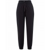 Spodnie SWEET PANTS CUFF FRENCH TERRY  - BLACK