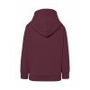 KID SWEATSHIRT KANGAROO BURGUNDY