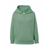 KID SWEATSHIRT KANGAROO MOSS GREEN