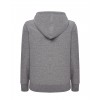 Bluza damska z kapturem, zapinana SWUL HOOD - GREY MELANGE