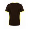 T-shirt NEOPLUS Duo Contrast TS60 - BLACK RUSTY / GOLD FLUOR