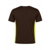 T-shirt NEOPLUS Duo Contrast TS60 - BLACK RUSTY / GOLD FLUOR